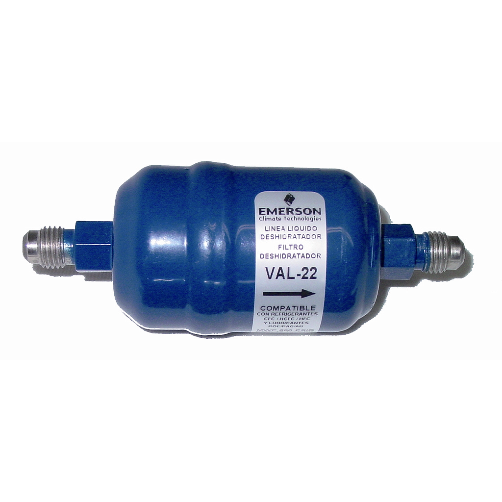 FILTRO DESHIDRATADOR PARA USO DOMESTICO EMERSON VAL22 | typ.mx